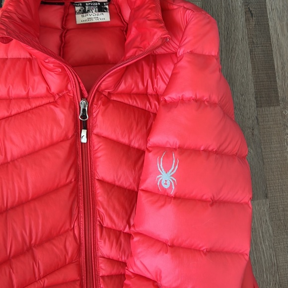 Spyder Pink Puffer Jacket - Picture 8 of 14